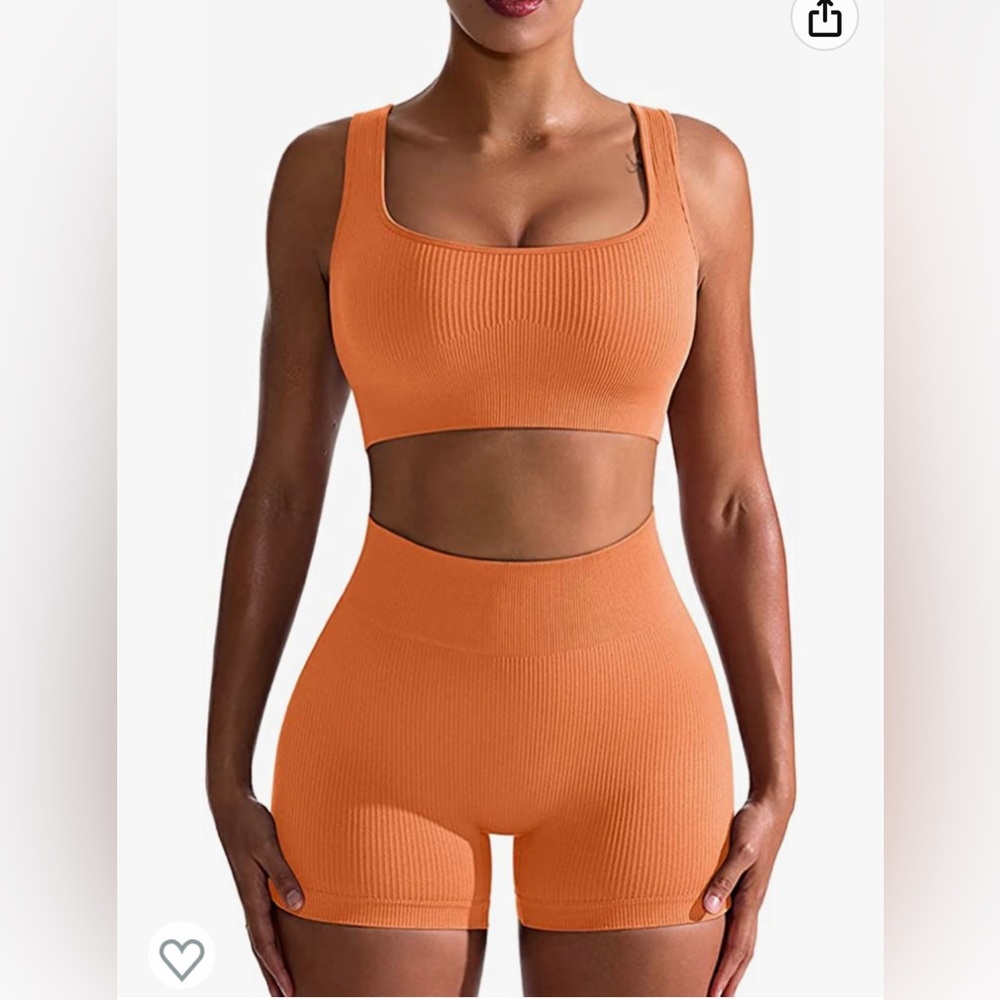 Ribbed workout set
